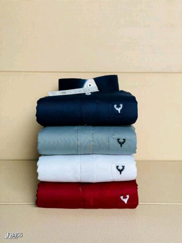 Allen Solly Plain Shirts For Men - 4 Pc Combo Stylish & Comfortable - XXL-44