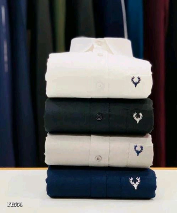 Allen Solly Plain Shirts For Men - 4 Pc Combo Stylish & Comfortable - M-38