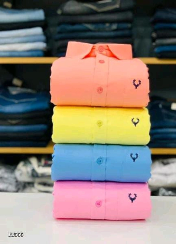 Allen Solly Plain Shirts For Men - 4 Pc Combo Stylish & Comfortable - S-36