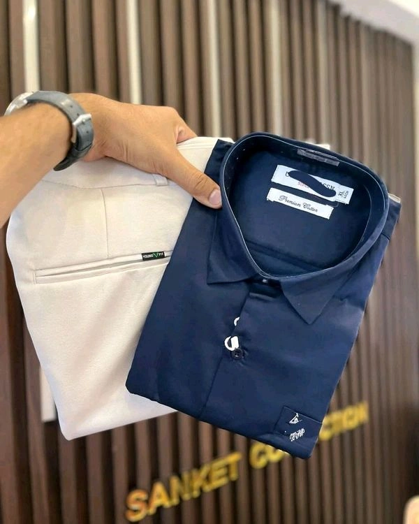 Cotton Shirt And Pent Combo  - 30, M-38