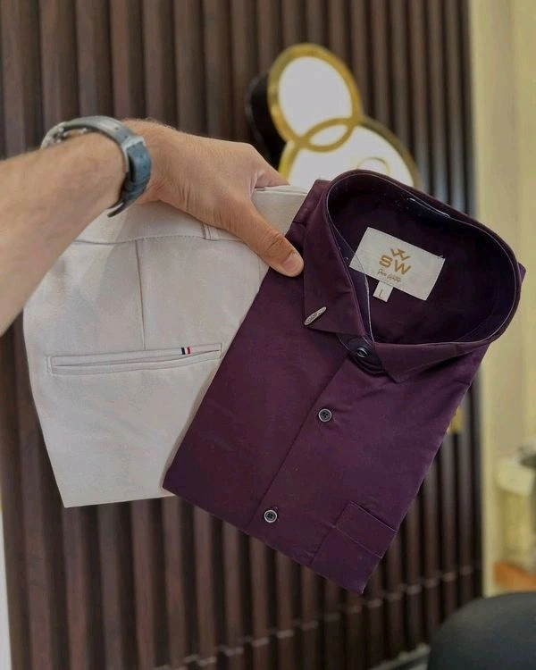Cotton Shirt And Pent Combo  - 30, Xl-42