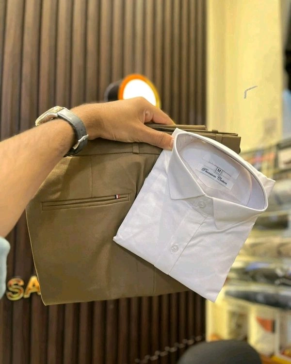 Cotton Shirt And Pent Combo  - 30, L-40