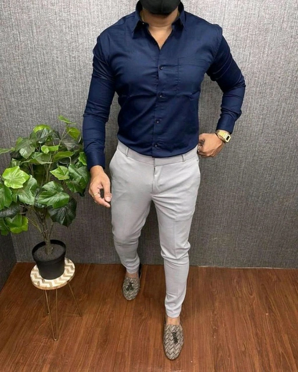 Cotton Shirt And Pent Combo  - M-38, 32