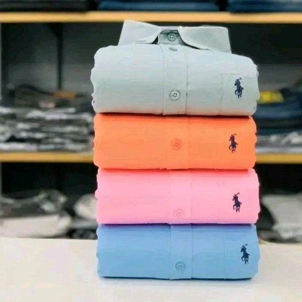 Plain Shirts Combo Of 4pcs  - L-40