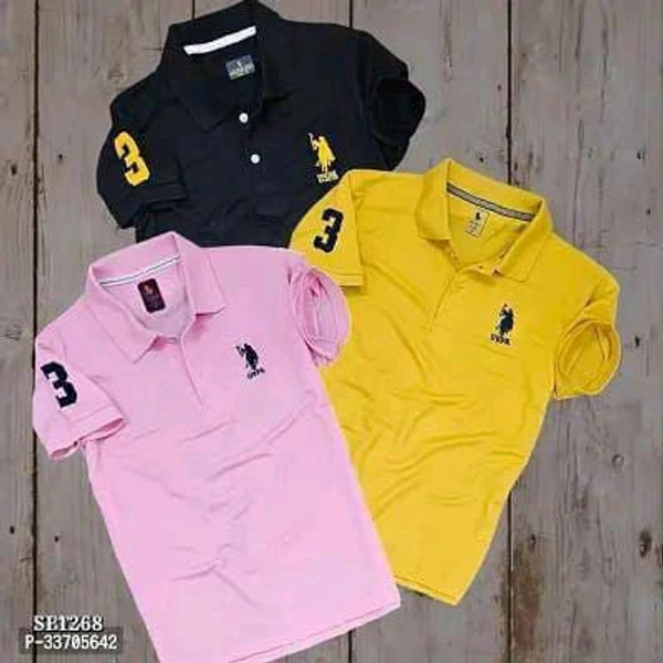 Uspolo Matty Tshirt Combo Of 3pcs - XL-42