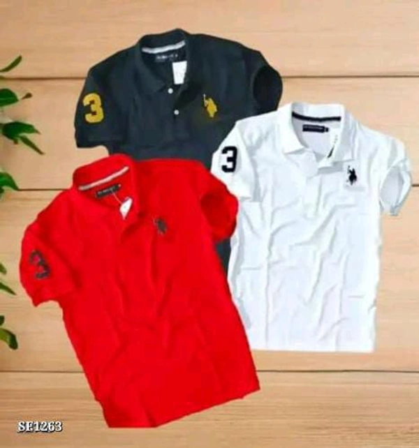 Uspolo Matty Tshirt Combo Of 3pcs - L-40