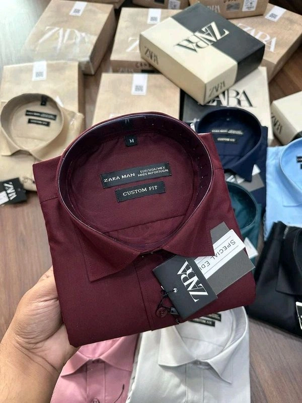 Zara Plain Shirts  - L-40