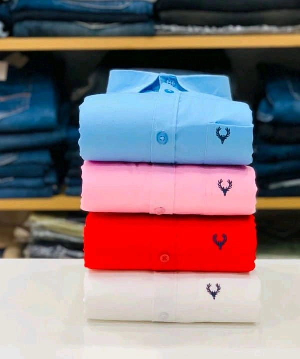 Allen Solly Plain Shirts Combo Of 4pcs  - M-38