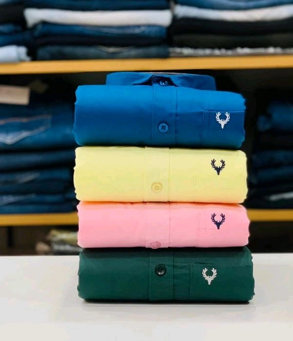 Allen Solly Plain Shirts Combo Of 4pcs  - M-38