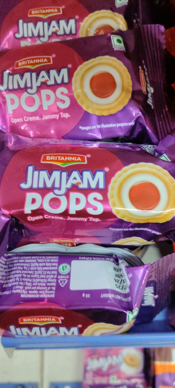 Britannia Jimjam Pops Rs 10