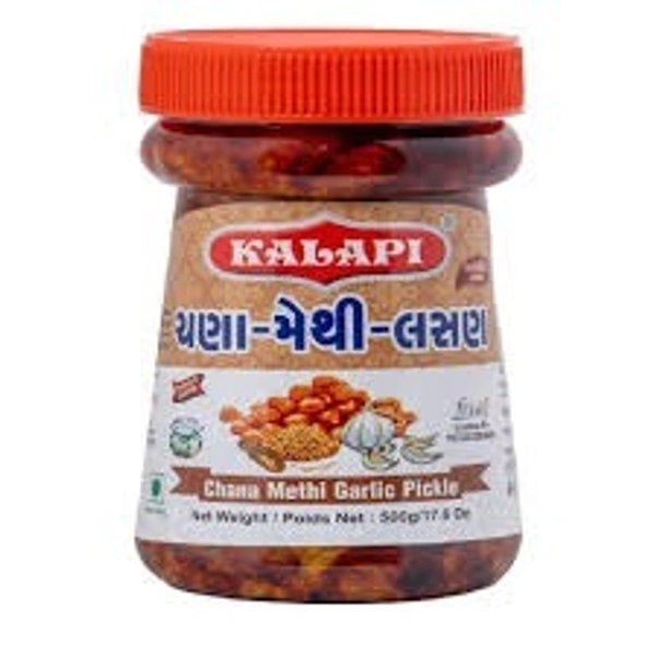 KALAPI CHANA METHI GARLIC PICKLE 250GM