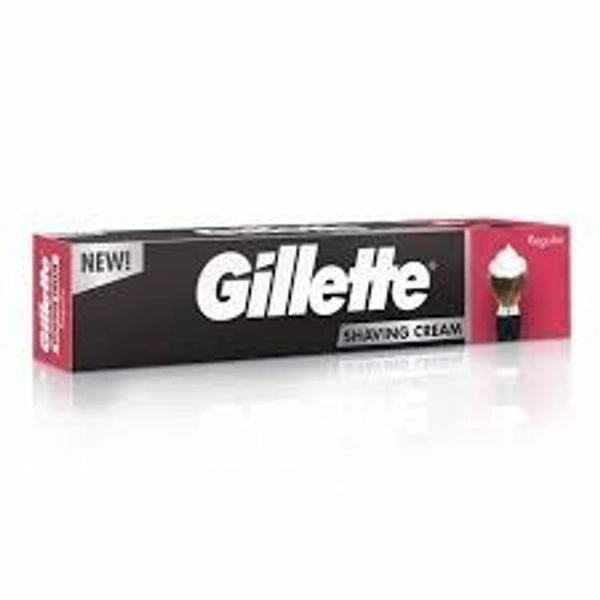 GILLETTE REGULAR SHAVING CREAM 93G