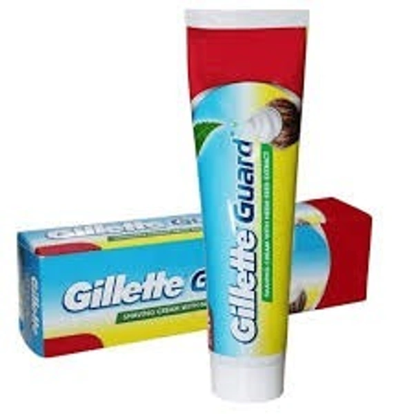 GILLETTE GUARD NEEM SHAVING CREAM 125G