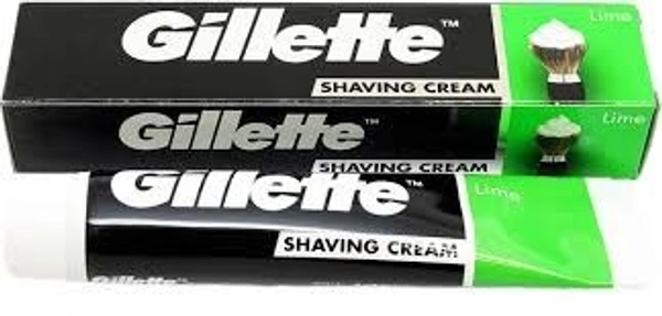 GILLETTE LIME SHAVING CREAM MRP 75