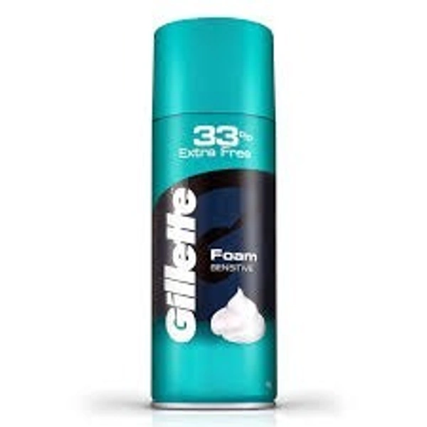 GILLETE FOAM SENSITIVE 418G