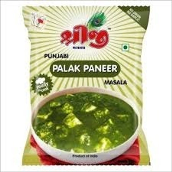 SHREEJI PALAK PANEER MASALA 40G