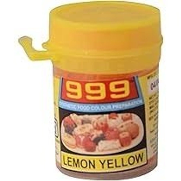 999 FOOD COLOUR 50GM YELLOW