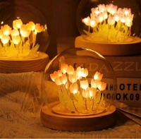 Magical Tulip Flower LED Night Lamp ✨🌸