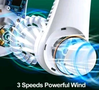 Neckband Fan
 - White