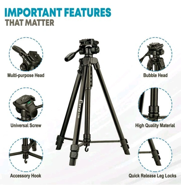 Envo Tripod Stand for Mobile & Camera

