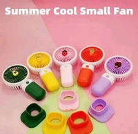 Mini USB Rechargeable Portable Fan – Flower Design
