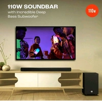 JBL Bar 5.1 Soundbar with Wireless Subwoofer
- Black