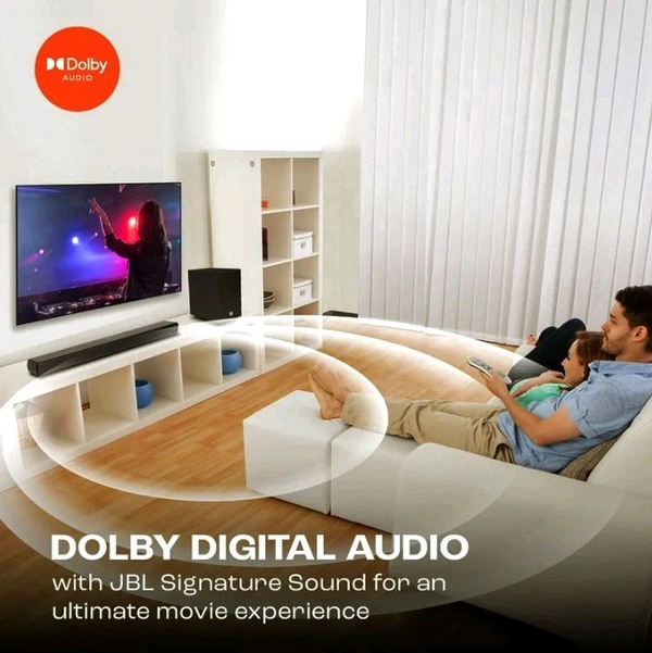 JBL Bar 5.1 Soundbar with Wireless Subwoofer
- Black