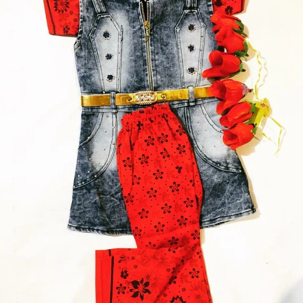 Red Dress For Girls - Red, All Availables