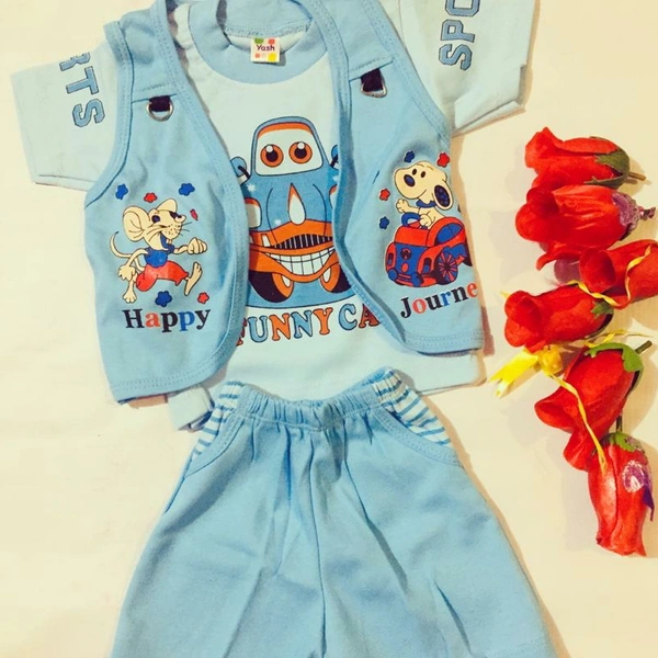 New Borns Cotton Suits💙💙 - 🔵, S