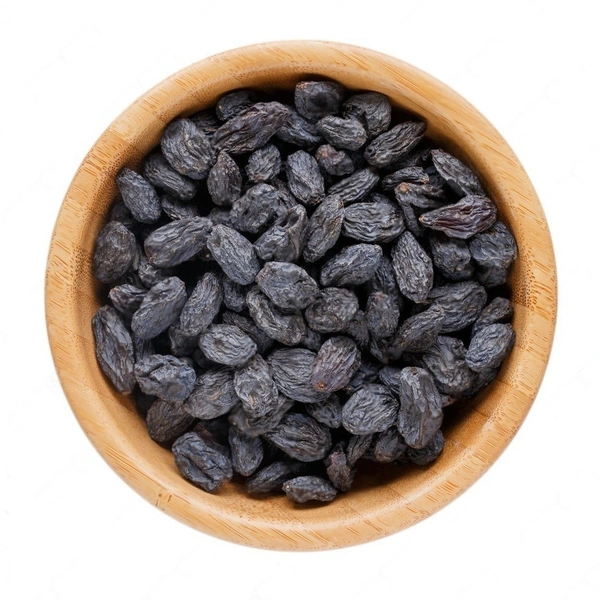 1st Quality Black Raisins (Kali Kishmish) - 500gm