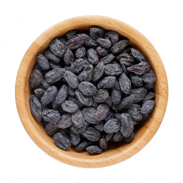 Regular Quality Black Raisins (Kali Kishmish) - 250gm