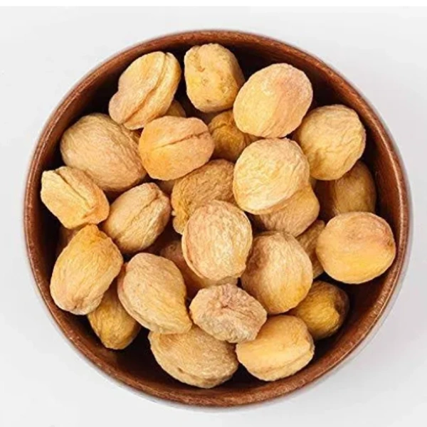 1st Quality Dried White Apricot (Khubani) - 250gm