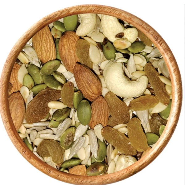 8-in-1 Seeds & Dry Fruits Mix (Healthy Diet & Snack) - 500gm