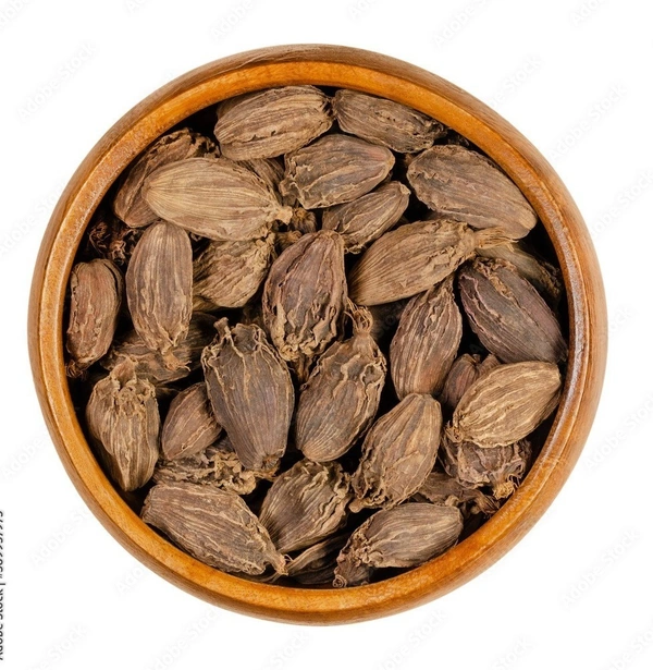 Regular Quality Badi Elaichi (Black Cardamom) - 100gm