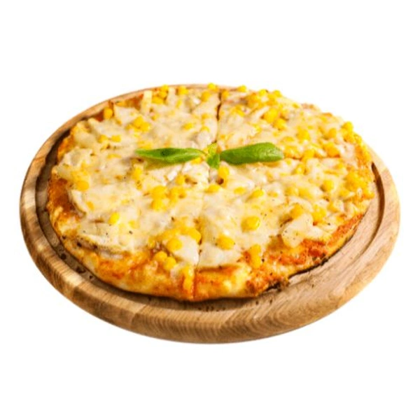 7" Corn & Cheese Pizza