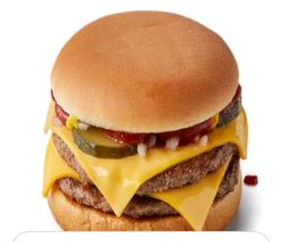 Double Chicken Cheese Burger