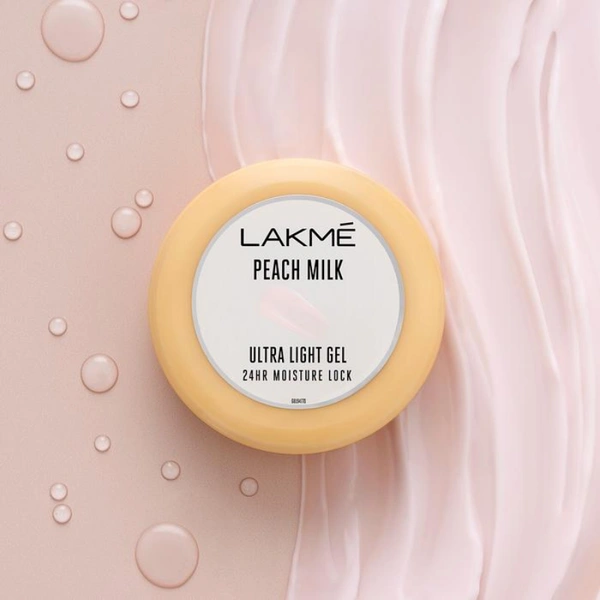 LAKME PEACH MILK ULTRA LIGHT GEL - 150gm, 2023