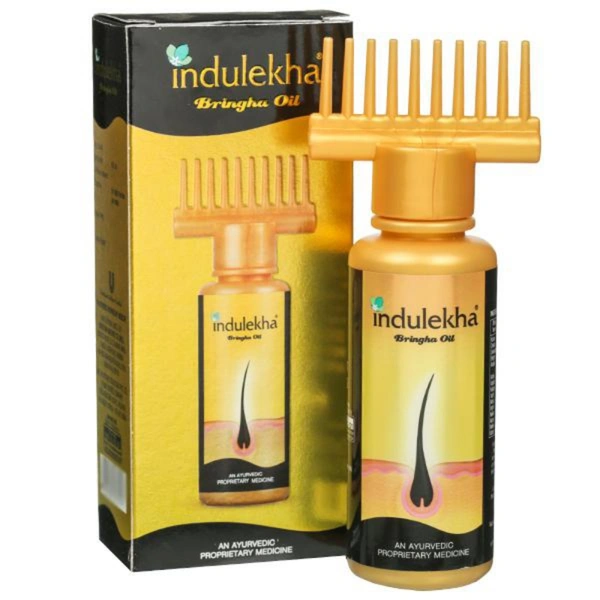 Indulekha Bringha Oil, Reduces Hair Fall And Grows New Hair - 50, 11/22