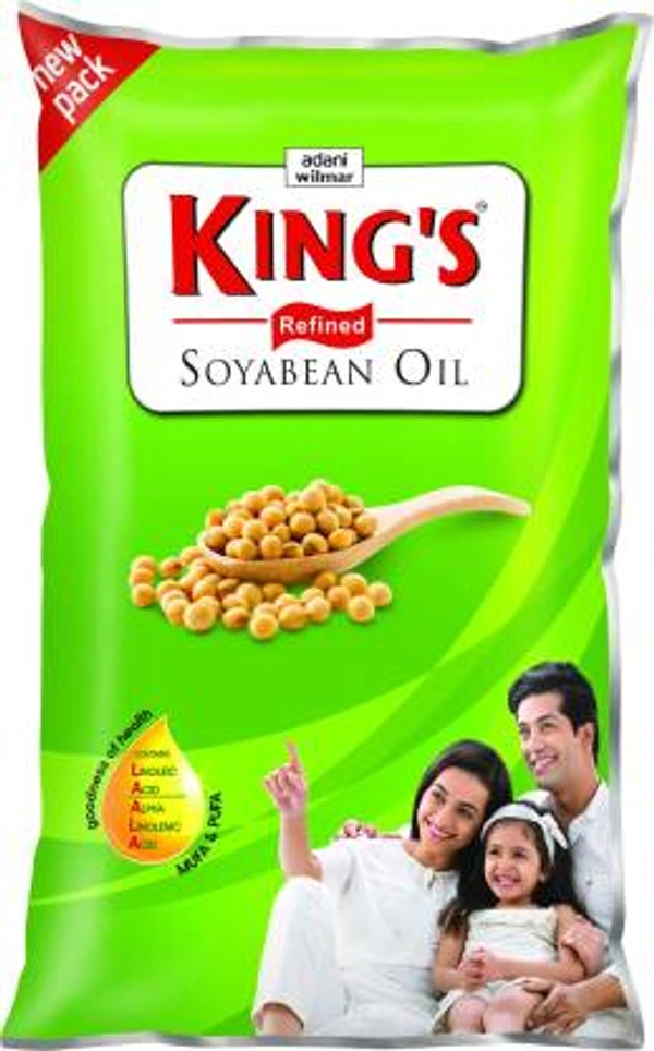 Kings Soyabean Oil - 5Litre