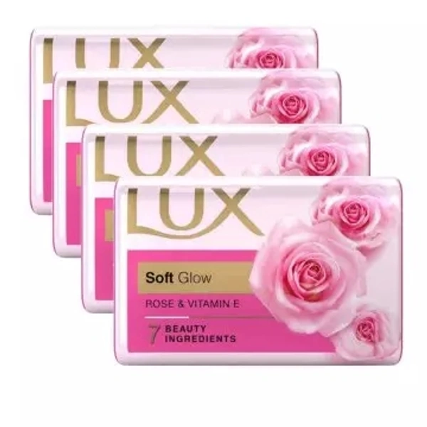 Lux Velvet Glow Soap 4 Set - 50g