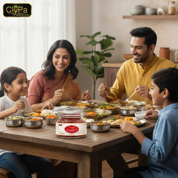 ClyPa Authentic Kolhapuri Chattani – Traditional Kaanda-Lasun Masala Blend | Fiery Onion-Garlic Spice Mix from Maharashtra - 1 Kg