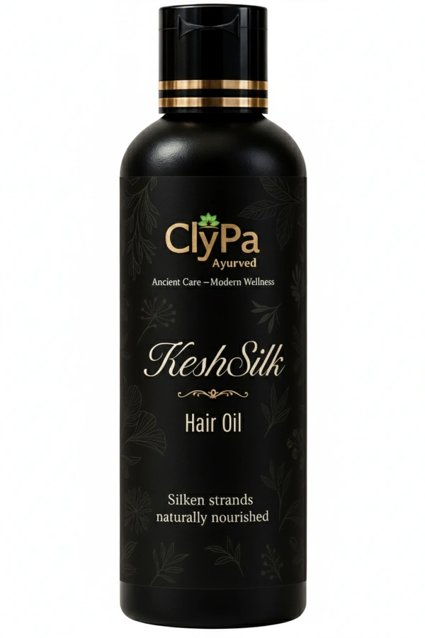 ClyPa KeshSilk Ayurvedic Hair Growth Oil – Nourish Roots, Reduce Hair Fall - 50ml - 50ml
