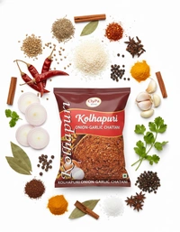 ClyPa Authentic Kolhapuri Chattani – Traditional Kaanda-Lasun Masala Blend | Fiery Onion-Garlic Spice Mix from Maharashtra - 1 Kg