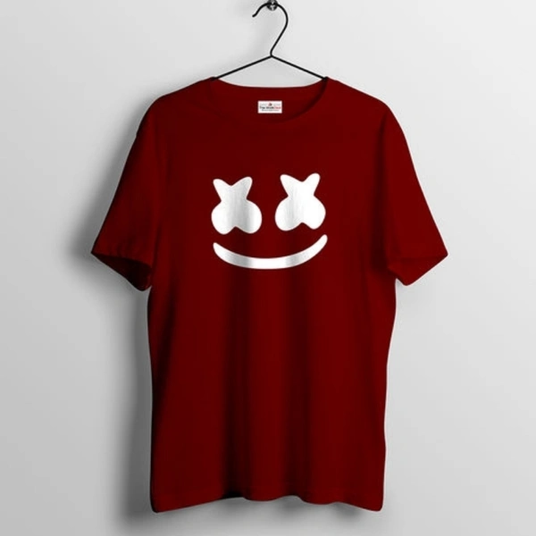 Attractive 100% Cotton Men's Red T-Shirt - XL