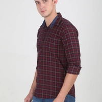 Carbonn Cloth Men Full Sleeve Cotton Shirts - 2XL