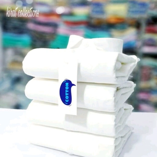 Classic Retro Men White Shirts - L