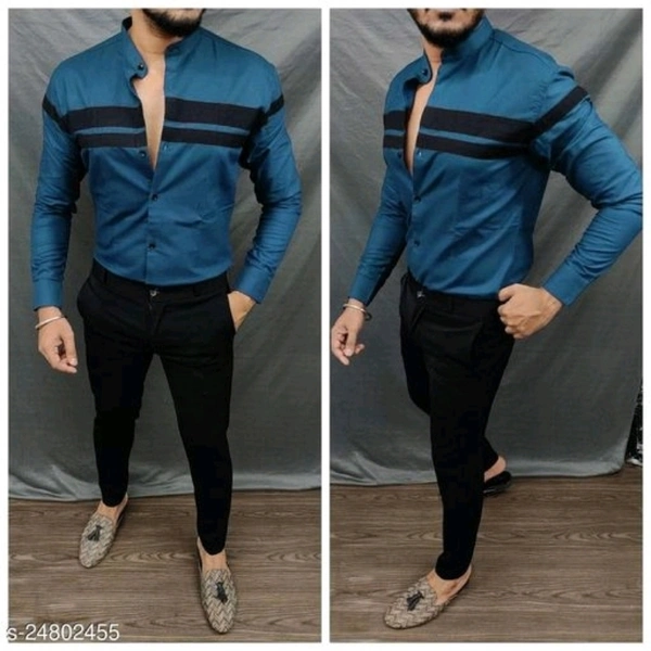 Stylish Blue shirts - L