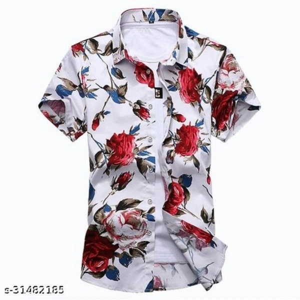 Stylish Partywear Men Shirts - S