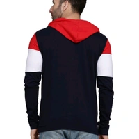 Slowloris Typography Printed Full Sleeve Hood Mens Tshirt - XL