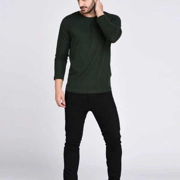 Rigo Casual Cotton Solid T-Shirt - L